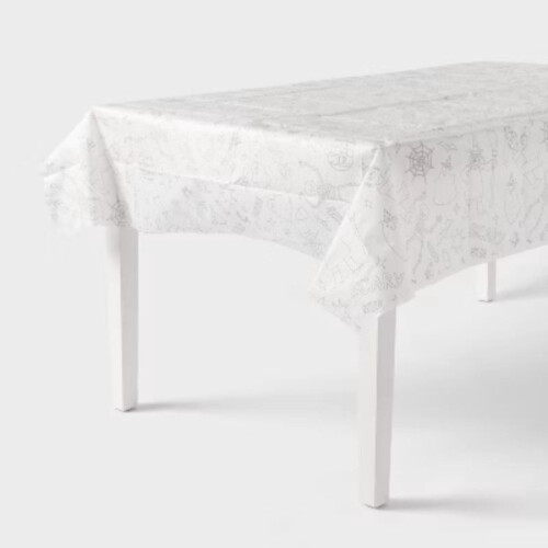 Halloween Color Your Own Table Cover - Spritz