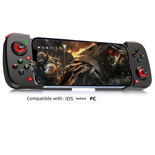 Draadloze gamepad voor iPhone, Android, Steam, Deck en pc.