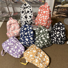 Backpack - Travel Backpack Cute Cow Print, Large Capacity Fashion Backpack - School Backpack & Laptop Backpack for Students & Casual Use