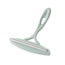 Lightweight Manual 2-in-1 Fabric Shaver & Lint Brush - Plastic Portable Tool for Sweaters, Coats, Pet Hair on Furniture, Gentle on Delicates