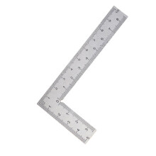 Framing Square 90 Degree Metal Square Stainless Steel L Shape Ruler for Woodworking Measurement Engineering Crafting