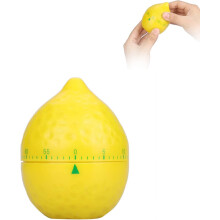 Manuálny kuchynský časovač Lemon s budíkom