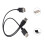 Καλώδιο διαχωριστή USB2.0Y, ευέλικτη φόρτιση και δεδομένα 40cm 8