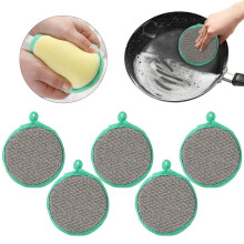 Chiffon de nettoyage en profondeur pour salle de bain et cuisine (5 pièces)