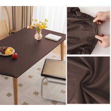 Toalha de mesa impermeável de cor sólida (1 peça)