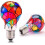 Ampoule LED effet vitrail E26 6W A60 (lot de 2) 1
