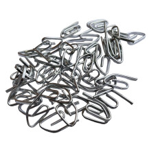 50Pieces Multipurpose Curtain Hook Pinch Pleat Styles With Sturdy Metal Builds Accessory for Enhances Home Decoration