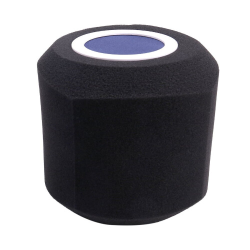Protetor de vento para microfone em espuma acústica (1 unidade)