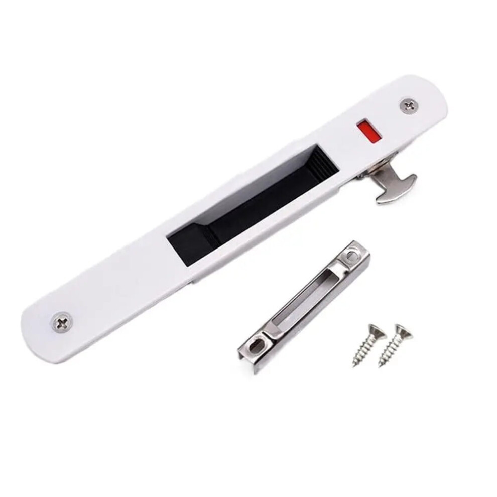 Sliding Door Lock Hook Zinc Alloy 90-Type Embedded Latch 900223191205