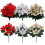 Juleblomsterarrangement med 4 hoveder i vinterbuket 2