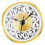 Clock Insert 70mm 80mm 90mm Gold Trim Quiet Movement 4