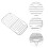 Multi Function Oven Cooling Rack Aluminum Wire Baking Rack for Home Cooking and Roasting 1
