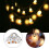 Donemore Halloween-ljusslinga 2,4 m 60 LED 8