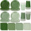 Σετ σερβιρίσματος Nude Sage Green για 48 μερίδες, σερβίτσια μιας χρήσης, 48 πιάτα 9", 48 πιάτα 1