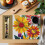 Tovagliette floreali 33x48 cm, confezione da 4 2