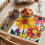 Tovagliette floreali 33x48 cm, confezione da 4 3