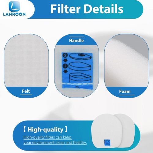 Shark IX141 Staubsaugerfilter-Set, 6er-Pack 2