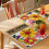 Tovagliette floreali 33x48 cm, confezione da 4 4
