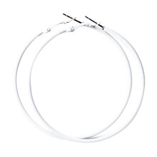 Oorbellen met ringen voor dames, 60 mm grote roestvrijstalen ringen, grote retro neon oorbellen uit de jaren 80/90, feestelijke hangende oorbellen,