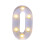 Ensemble de lettres lumineuses en acrylique GRAD2026LED 1