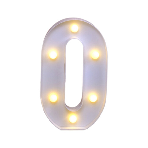 Ensemble de lettres lumineuses en acrylique GRAD2026LED
