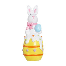 Paashaas eierdecoraties, lente konijn decoraties, beeldjes, tafeldecoratie voor feestjes, thuis, vakantie, schattige konijn paasdecoraties