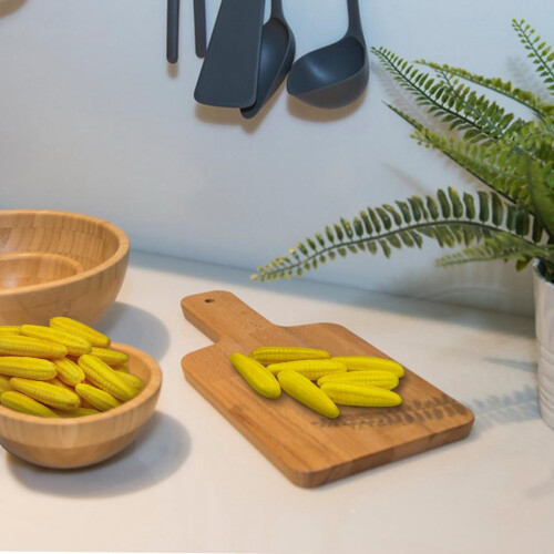 30 τεμάχια μίνι διακοσμητικά από αφρώδες καλαμπόκι – Ρεαλιστικά λαχανικά 1