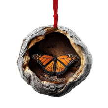 Paasornamenten met bosdieren en houtnerfmotief, inclusief koord – Bosdierfiguurtjes, acryl 2D platte decoratie voor kerstboom, huis en feest