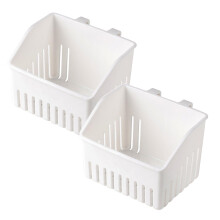 Égouttoir à couverts blanc pour ustensiles de cuisine, organisateur moderne pour fourchettes, couteaux, cuillères et baguettes.