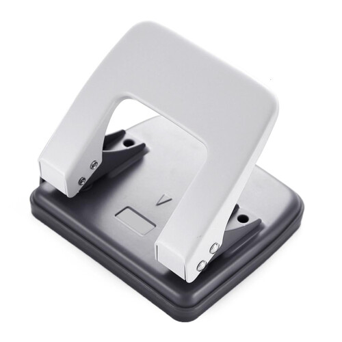 Double Hole Punching Tool 20 Sheets Capacity for Paper Cardstick Sheet