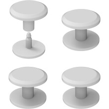 4-pack Bogg väskhandtag nitar reservdelar