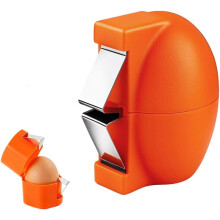 Ouvre-œufs et séparateur – Acier inoxydable et PP, 1 pièce