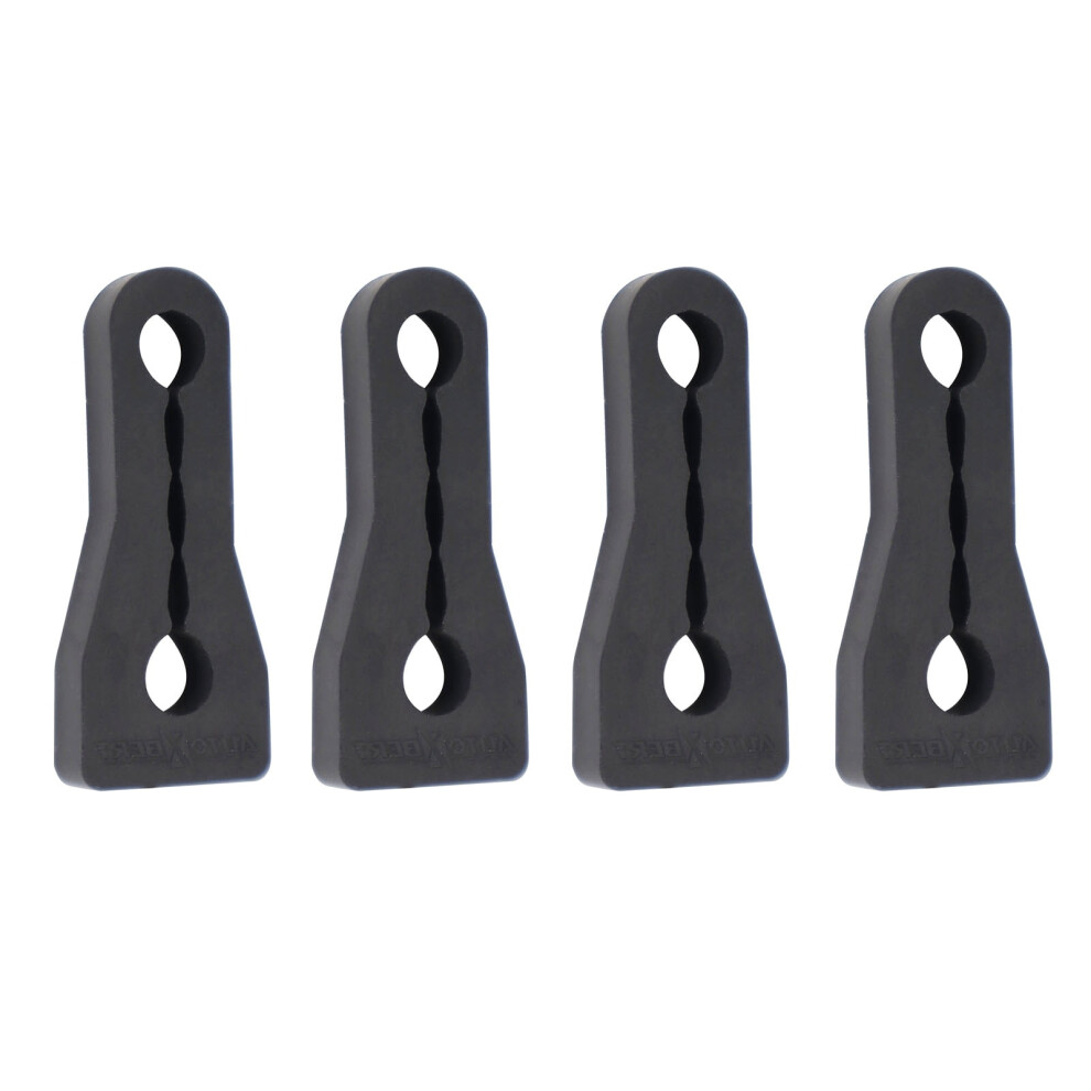 4Pcs Car Door Car Door Lock Sound Deadener Buffer Quiet Soundproofing Seal Seal Buffer 9085618343160
