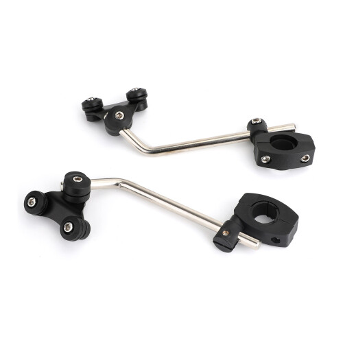 Universal Windscreen Bracket 7/8" 22mm Standard Handlebar Windshield Mount Clamp 1