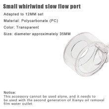 (35 mm) Aquarium Lily Auslauf Skimmer Zubehör Filter Fischglas Zubehör Aquarien Dekoration