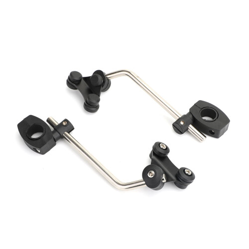 Universal Windscreen Bracket 7/8" 22mm Standard Handlebar Windshield Mount Clamp 2
