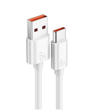 USB-kabel 66 W hurtiglading og 40 Mbps datakabel 6,0 A strøm for flere enheter Mobiltelefoner, nettbrett 100 cm/150 cm/200 cm/30 cm