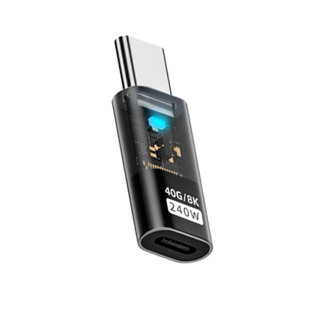 Type C Female To Usb C Male Adapter Converters Extenders Data Sync 40Gbps 8K@60Hz Charging Adapter For Laptops Phone 9181073333279