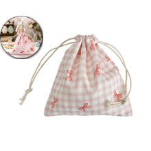 Sac de rangement à cordon – Pochette anti-poussière et légère de 14 x 16 cm pour bonbons de Pâques, petits cadeaux et accessoires –