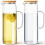 Bouteille d'eau en verre borosilicate avec poignée – 1,5 L 1