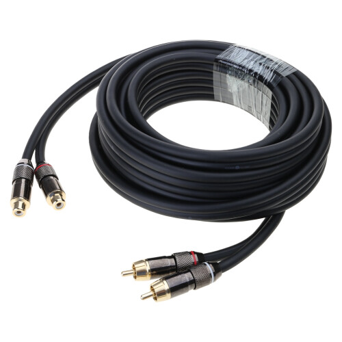 Καλώδιο επέκτασης 2RCA σε 2RCA, 2 αρσενικό σε 2 θηλυκό, καλώδιο επέκτασης