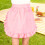 Vintage maid apron polyester half-waist with pockets and 4