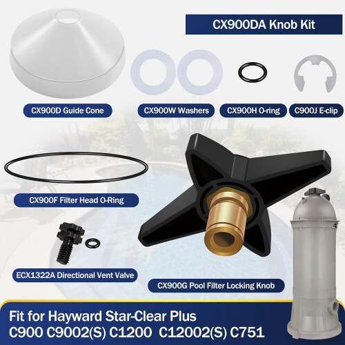 CX900G Poolfilterlåsningssats för Hayward Star-Clear 1