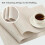 Σετ 8 σουπλά ανοιχτό μπεζ - Ανθεκτικά στη θερμότητα αντιολισθητικά σουπλά για 3