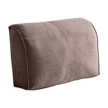 Coussin de dossier extra épais en forme de coin pour canapé et lit, soutien lombaire/taille, coussin de lecture, coussin de tête de lit avec