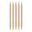 Bambu stickor med spets 6,5 mm 5 st 1
