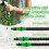 Kit de réparation de tuyau extensible – 10 pièces, vert, double canal 4
