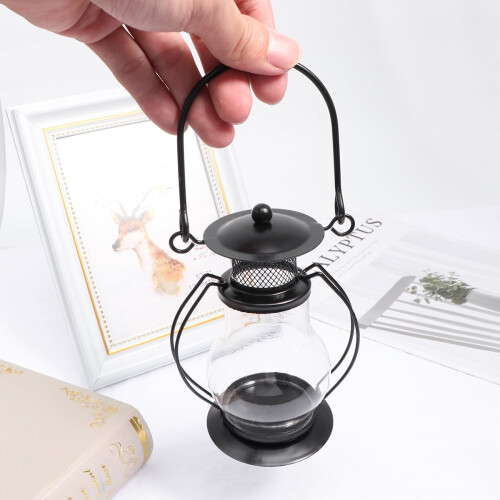 Jernlysholder Sort lysestage Julelys 1