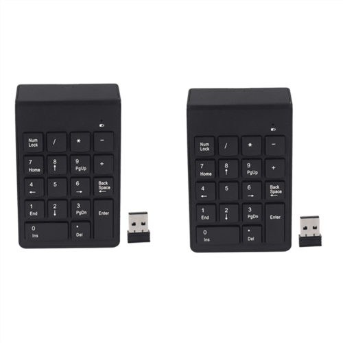 10 Keys Wireless USB Number Pad Keyboard with 2.4G Mini USB Numeric Receiver for Laptop Desktop PC Notebook 1