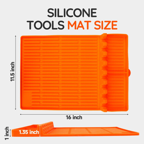Silikon grillmatte for stekeplater 16 x 11,5 tommer 1